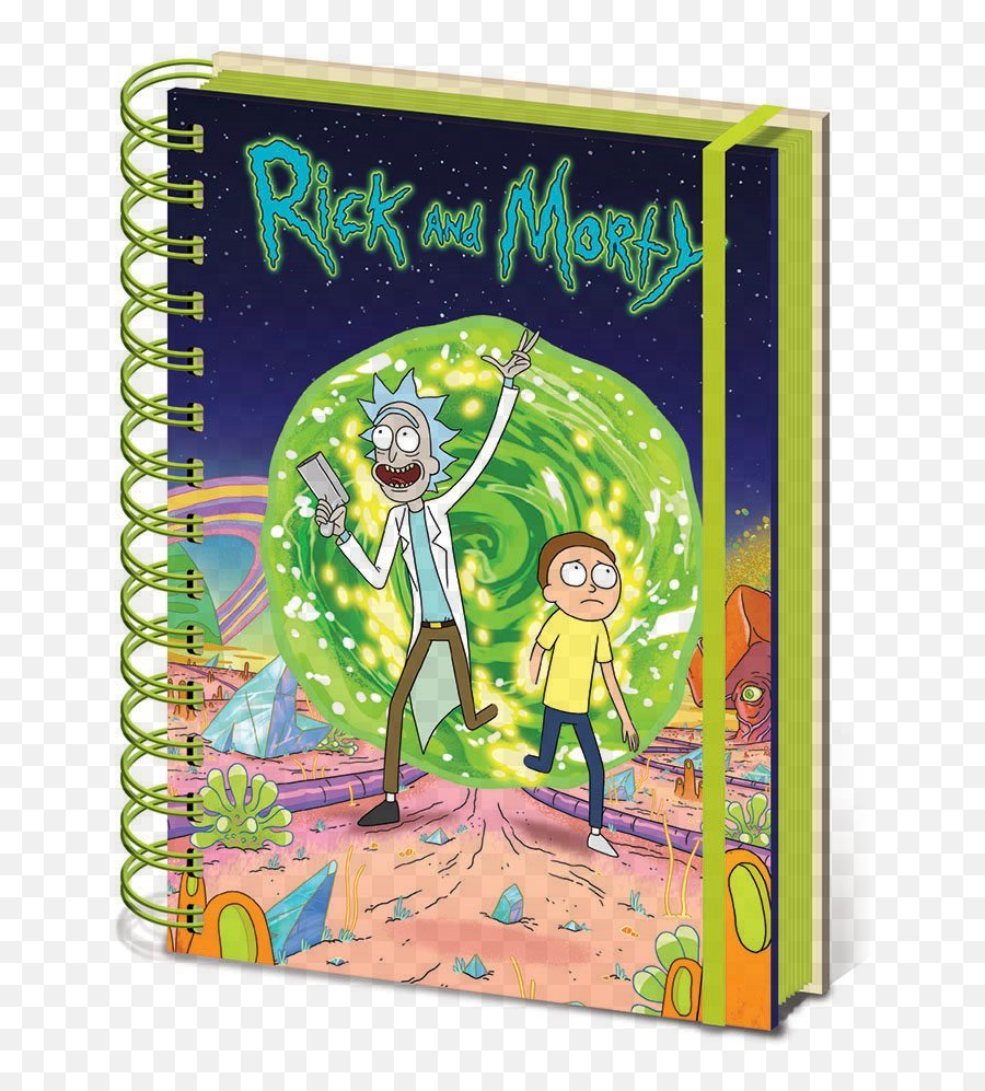 Rick And Morty Portal Journal - Notebook Rick And Morty Png,Rick And Morty Portal Png