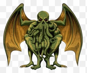 Download Master Cthulhu - Cthulhu Png Full Size Png Image Strongest Fictional Character,Master Roshi Png