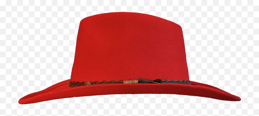 Red Wool Felt Cowboy Hat Races Hats Wedding Womens - Fedora Png,Cowboy Hat Transparent Background