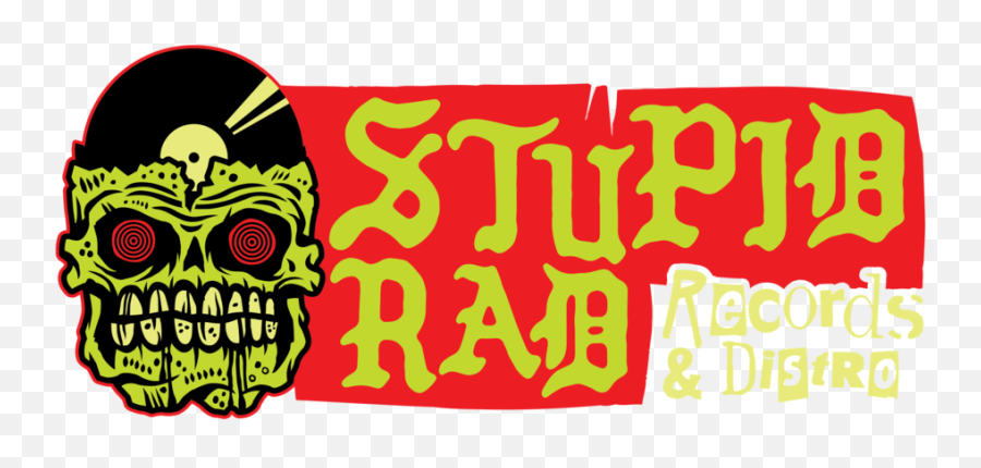 Stupid Rad Records Sticker Pack - Skull Png,Stupid Png
