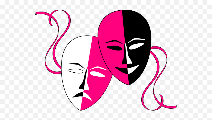 Free Theatre Masks Download Clip Art - Theater Arts Png,Drama Masks Png