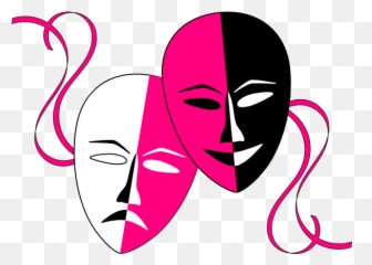 Free Theatre Masks Download Clip Art - Theater Arts Png,Drama Masks Png