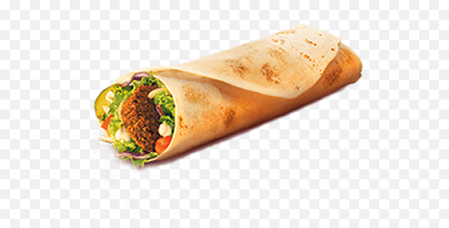 Three Pieces Of Falafel Garnished - Fast Food Png,Falafel Png