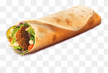 Three Pieces Of Falafel Garnished - Fast Food Png,Falafel Png