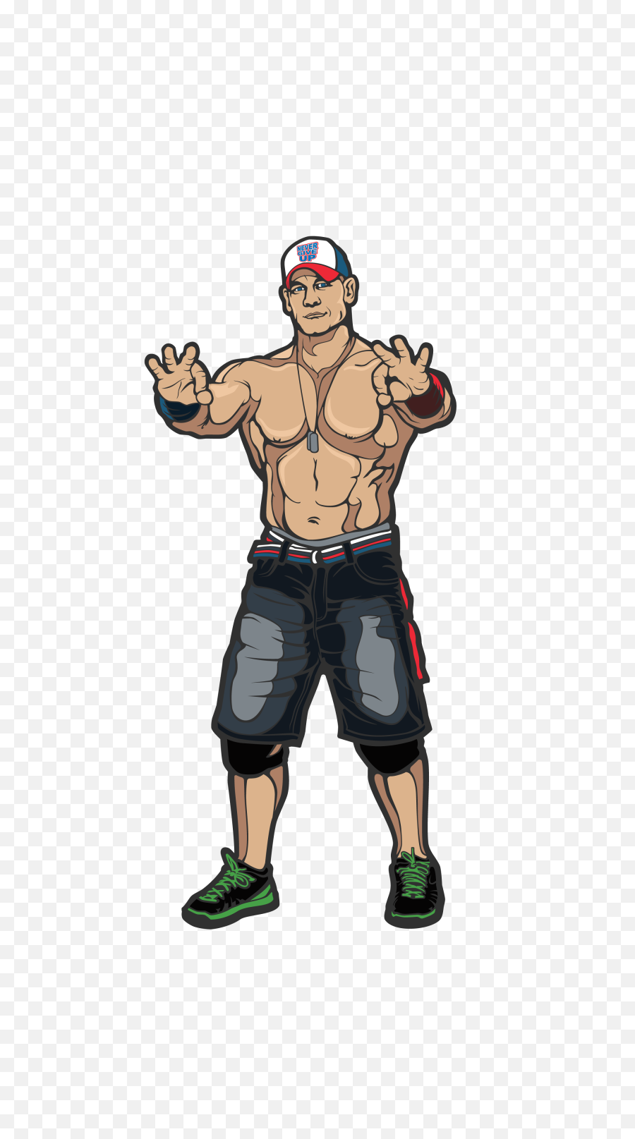 John Cena - John Cena Figpins Full Size Png Download Seekpng Wwe John Cena Drawing,Cena Png