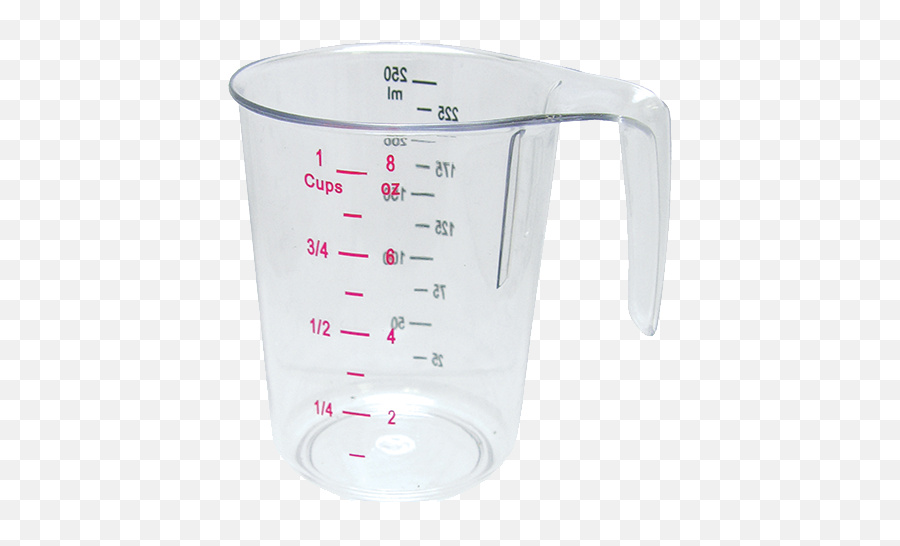 Cup Clear Dry Measuring - Measuring Cup Png,Measuring Cup Png