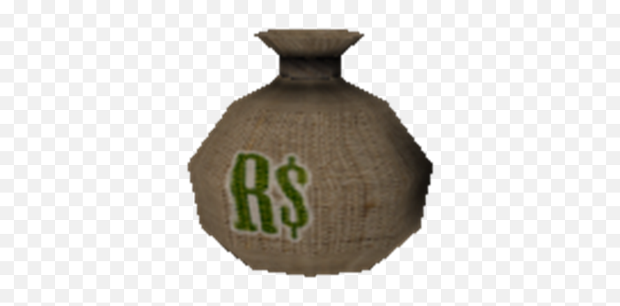 Money Bag Roblox - Roblox Vase Png,Money Bag Transparent