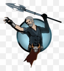 Drama Clipart Character Development - Bear Shadow Fight 2 Png,Spear Png