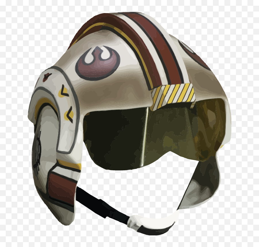 Pilot Helmet Rebel Halmet Star Warspng Snipstock - Star Wars Fighter Helmet,Pilot Png