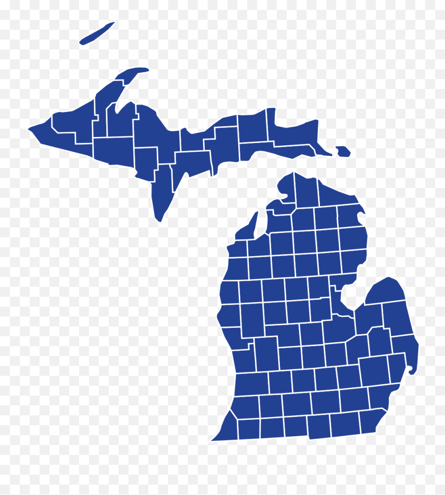 Jp - 2drandom 2018 Michigan Governor Election Results By County Png,Warning Png