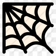 Spiderweb - Free halloween icons Teia De Aranha Png