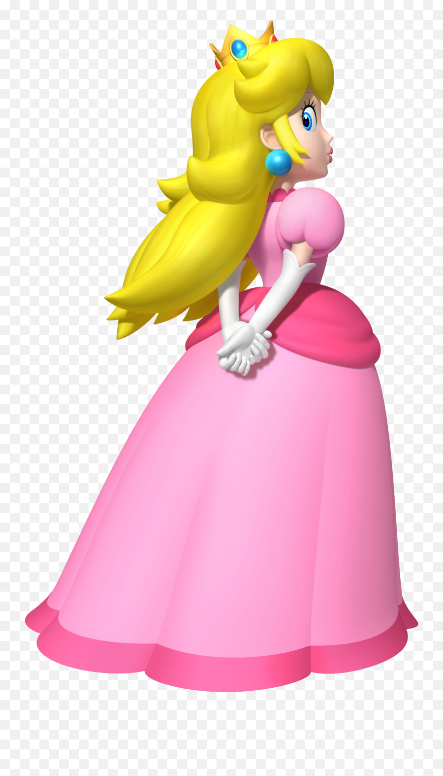 Download Hd Image Peach Al A Lil Girl Png Super Mario Fanon - Princess Peach Png,Peach Png
