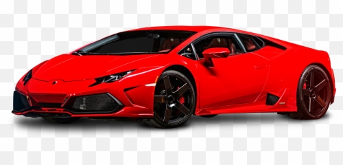 Red Lamborghini Huracan Car Png Image - Lamborghini Huracan Png,Car Png Transparent