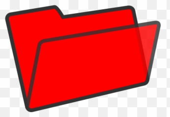 Clker Com Vector Online Royalty - Mac Folder Icon Red png