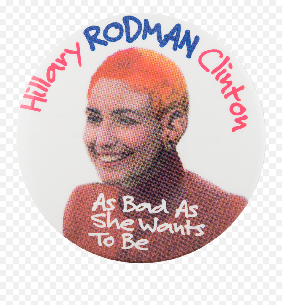 Download Hillary Rodman Clinton - Badge Png,Hillary Clinton Png