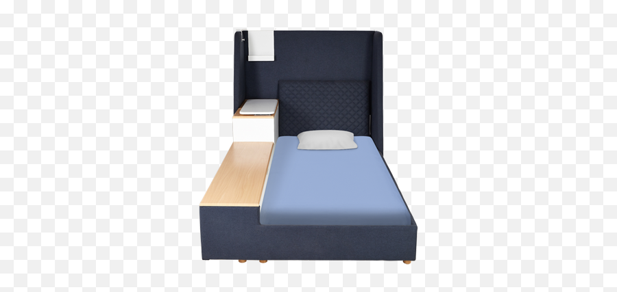 Lagoon Single Bed In Blue - Bed Frame Png,Bed Png