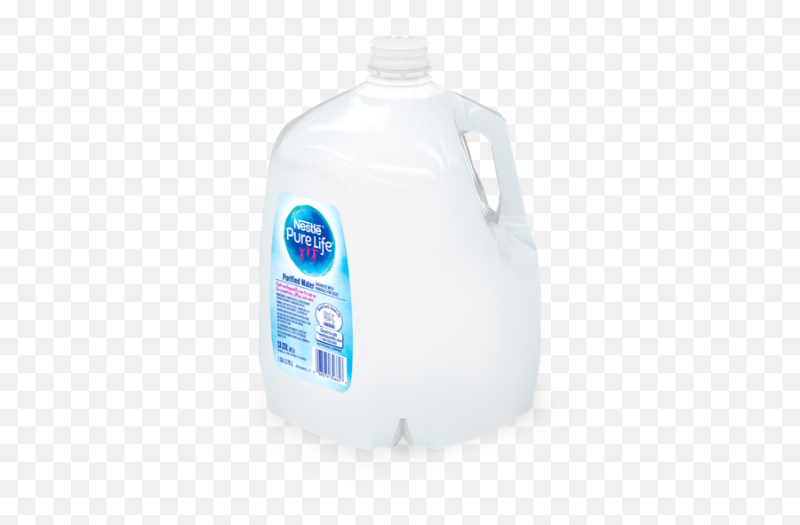 1 Gallon Purified Bottled Water - Nestle Pure Life Water Gallon Png,Water Jug Png