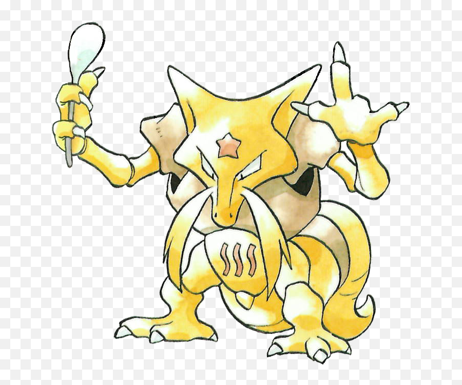 Download Pokemon Kadabra Hd Png - Uokplrs Pokemon Kadabra,Alakazam Png