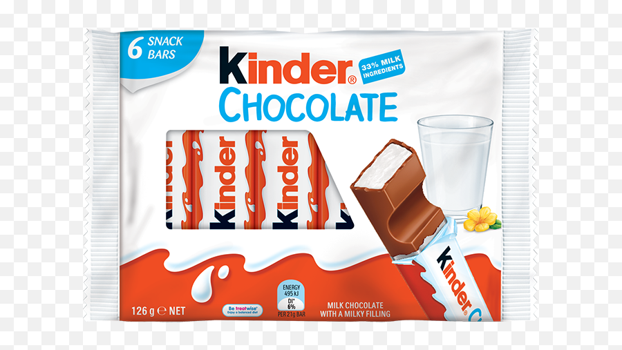 Kinder Chocolate Snack Bars - Kinder Australia And New Zealand Kinder Chocolate Png,Chocolate Bar Transparent