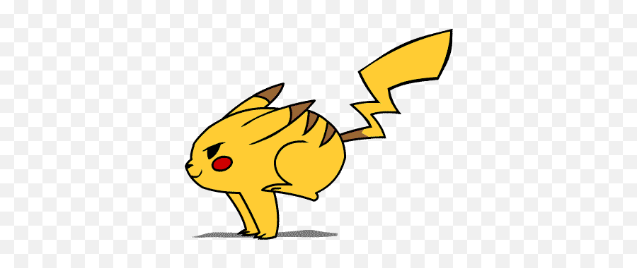 Pikachu Running Gif Transparent - Pikachu Running Gif Transparent Png,Pikachu Gif Transparent