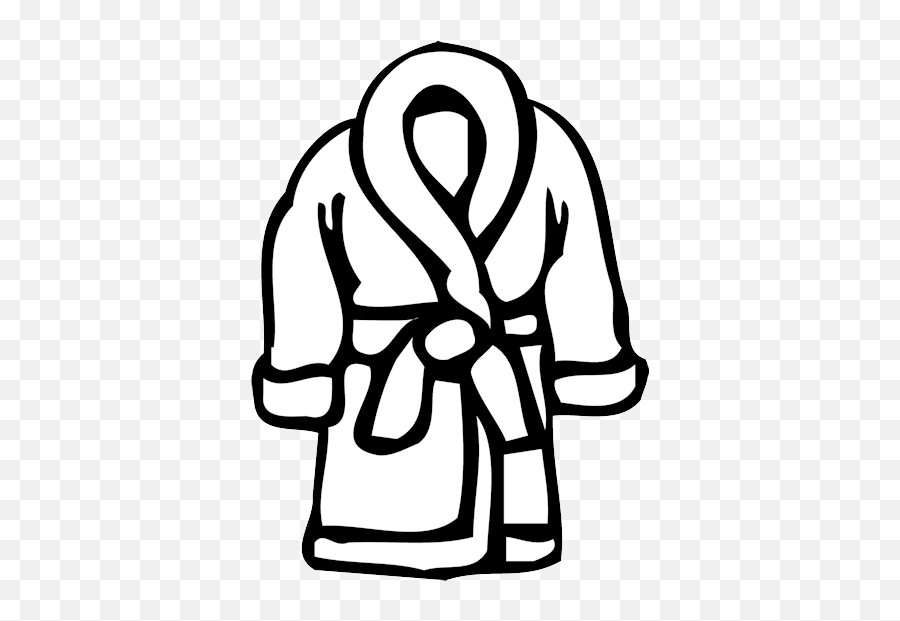 Hd Robe Clipart Png Zpwp4s - Robe Black And White Clip Art Png,Robe Png