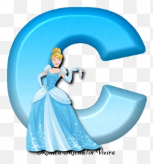 Alfabeto Cinderela Princesa Disney Png - Letra I De Cenicienta,Disney Png