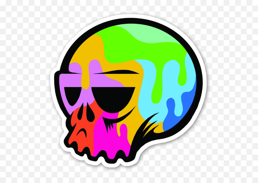 Pop Art Skull - Pop Art Png Stickers,Pop Art Png