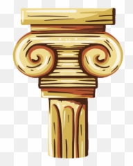 Transparent Png Svg Vector File - Logo Columna Griega