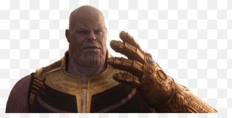 Brings Epic Conclusion To Infinity Saga - Thanos With Empty Gauntlet png