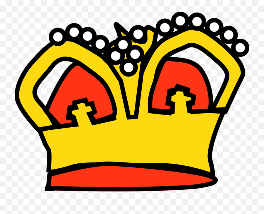 Cartoon Kings Crown - King Crown Cartoon Png Full Size Png Gold Crown Cartoon Png,King Crown Transparent