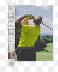 Ad In Your Local Area Golf Digest Magazine - Golf Png,Golfer Png