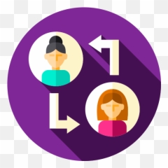 Friendship - Free arrows icons Circle Icon Png