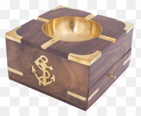 Download Ashtray Box Batela Uk - Plywood Full Size Png Facial Tissue Holder,Ashtray Png