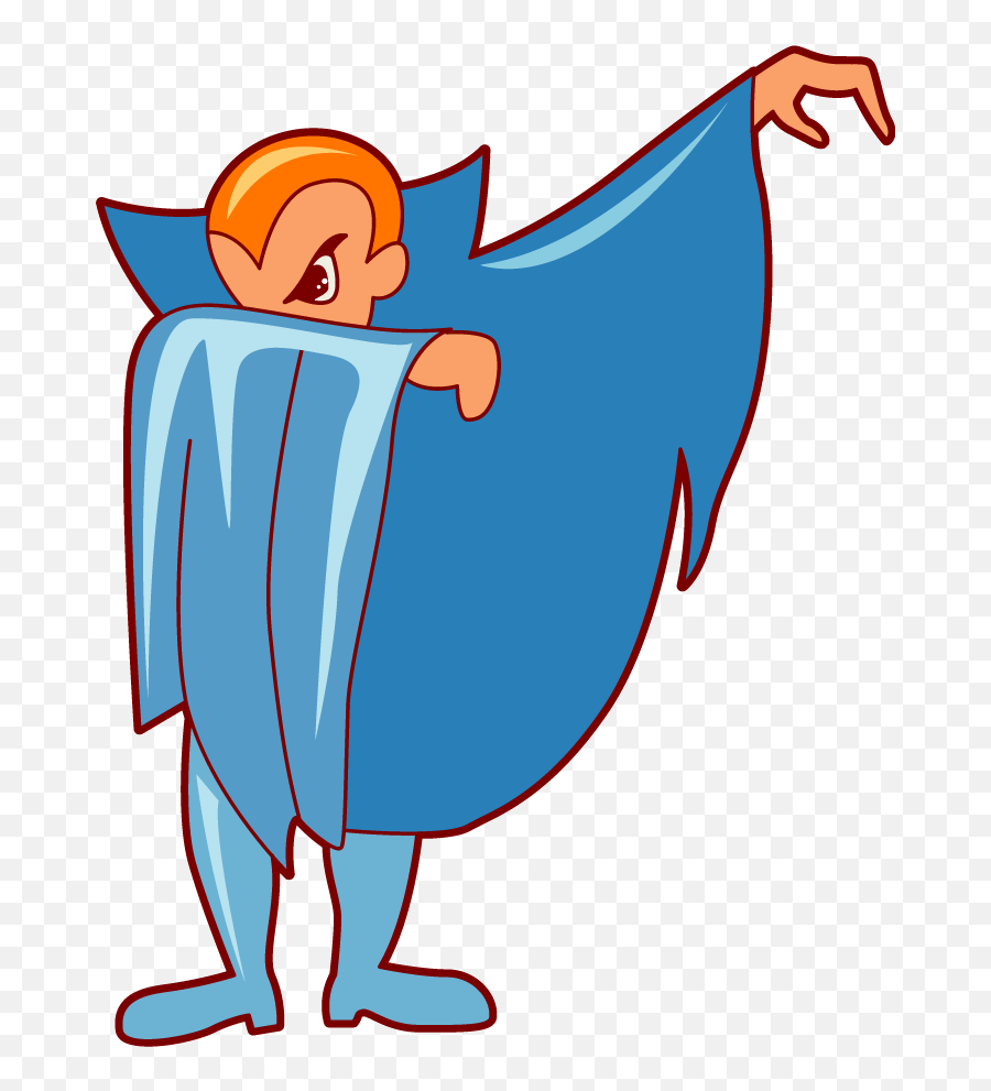 Dracula Clipart - Dracula Cape Over Face Png Download Dracula Covering His Face,Dracula Png