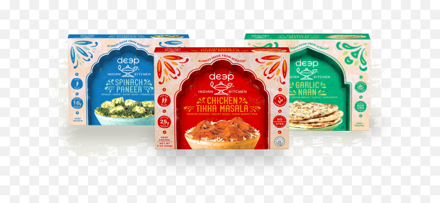 Deep Indian Kitchen - Deep Indian Frozen Food Png,Food Png