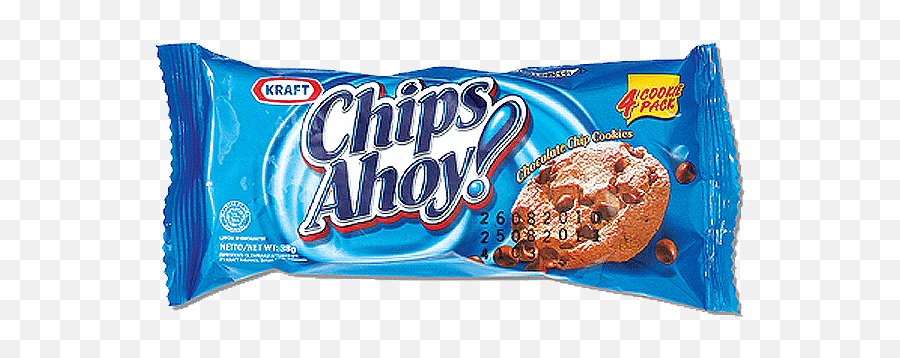Chips Cookies 38g By 12s - Chips Ahoy Png,Chips Ahoy Logo