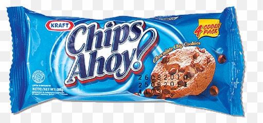 Chips Cookies 38g By 12s - Chips Ahoy Png,Chips Ahoy Logo