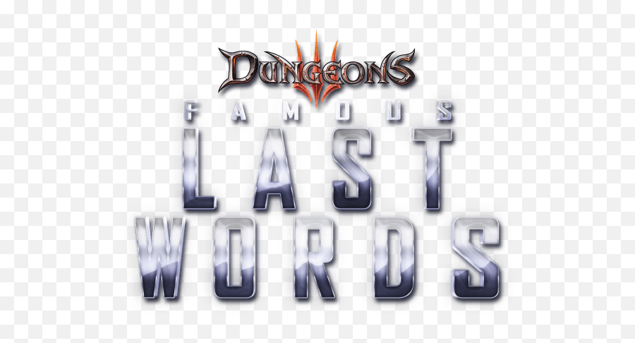 Dungeons 3 - Famous Last Words Language Png,Ultimate Warrior Logos