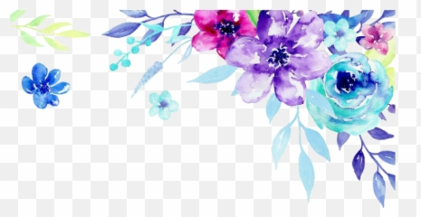 Floral Watercolor Png - ftestickers flowers April 2020 Calendar Floral