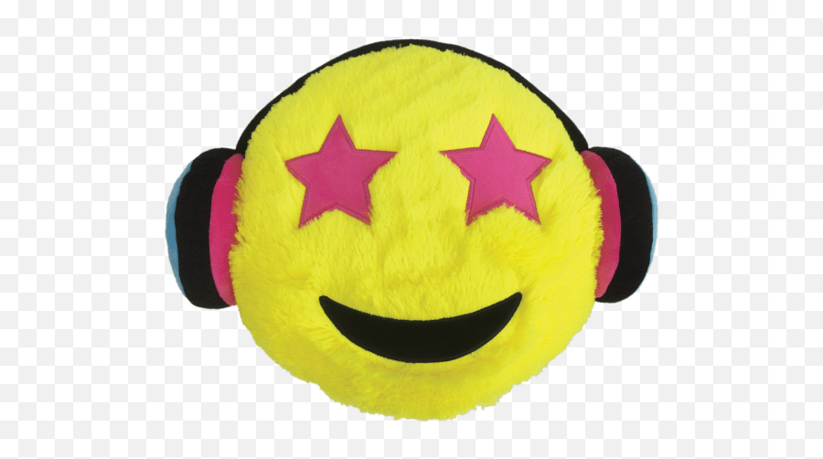 Iscream Headphones Emoji Pillow - Emoji Pillow Png,Music Emoji Png