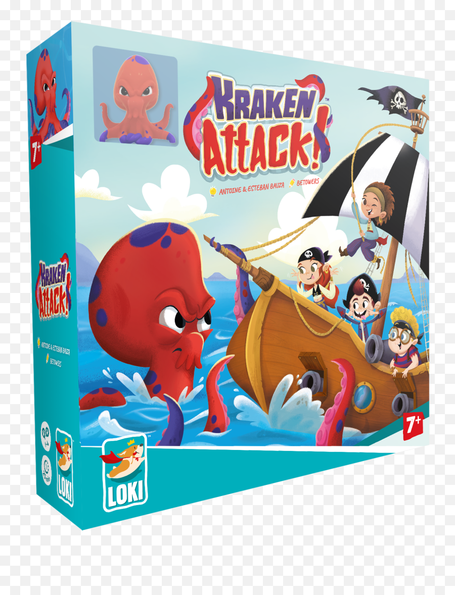 Kraken Attack En Loki - Kraken Attack Board Game Png,Kraken Png