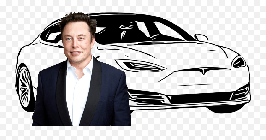 Elon Musk Net Worth 2020 - Tesla Model S Vector Png,Elon Musk Transparent