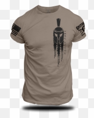 Molon Labe Helmet Side T - Grit Shirt png
