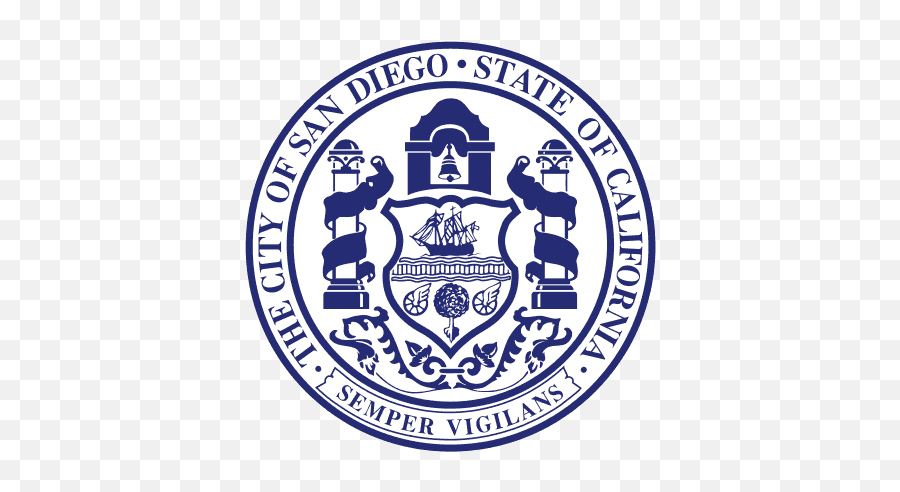 Seal Of San Diego California - San Diego City Logo Png,San Diego Png