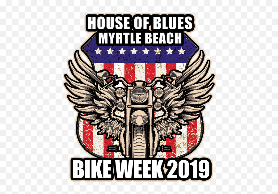 Bike Week House Of Blues Myrtle Beach - American Png,House Of Blues Logo
