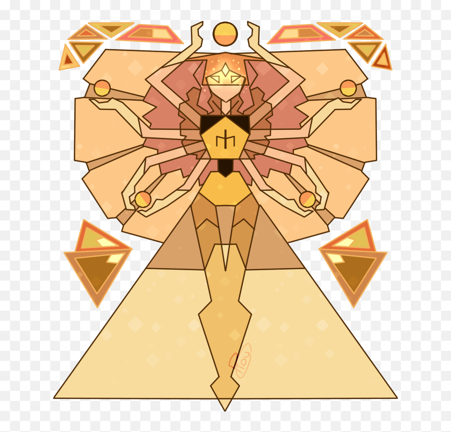 Su Yellow Diamond Png 4 Image - Steven Universe Orange Diamond,Yellow Diamond Png