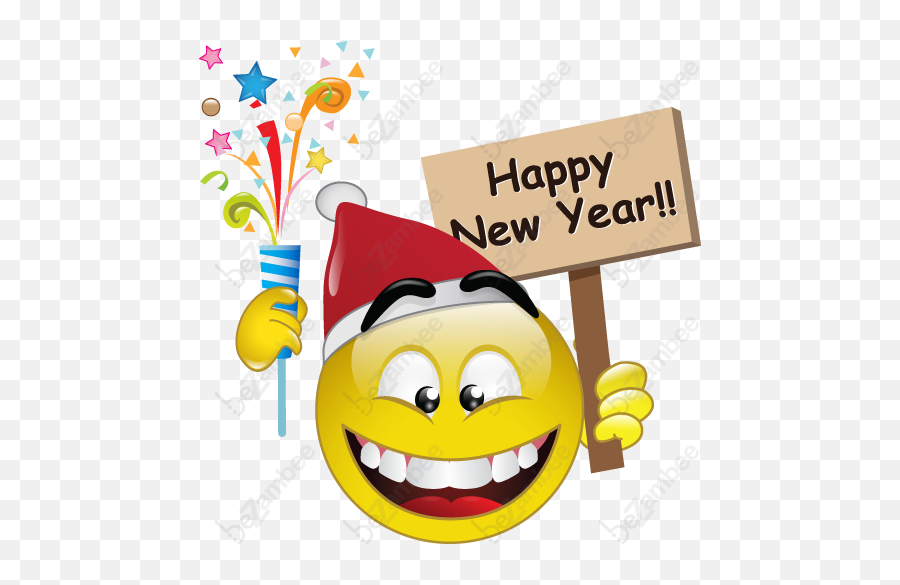 Pin - Happy New Year Smiley Png,Happy New Year Icon 2016