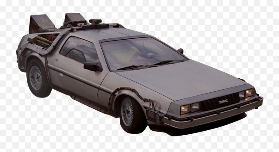 Back To The Future Car Png 2 Image - Delorean Time Machine Wikia,Back Of Car Png