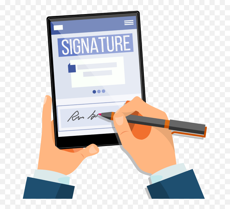 Notarization And E - Signing Service Vaisulweb Electronic Signature Png,Rapidssl Icon