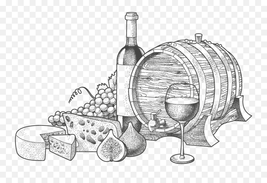 Wine And Cheese Png - Cheese Drawing Hand Drawn Cheese And Wine And Cheese Sketch Png,Wine Clipart Png